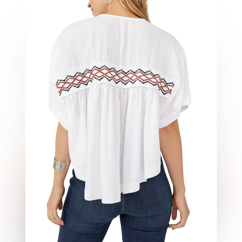 NWT Free People Market Tee Top